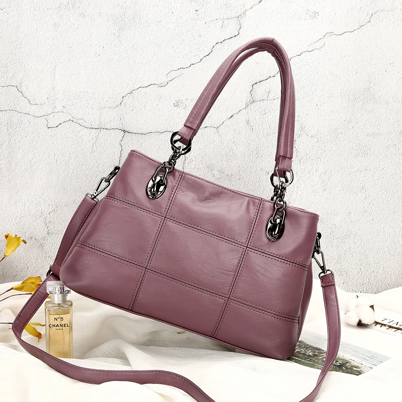 Женские кожаные сумки через плечо Bolsa Feminina дизайнерские от известного бренда