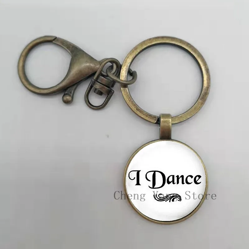Лидер продаж 2020 Модный классический брелок с подвеской в виде Танцовщицы девочки