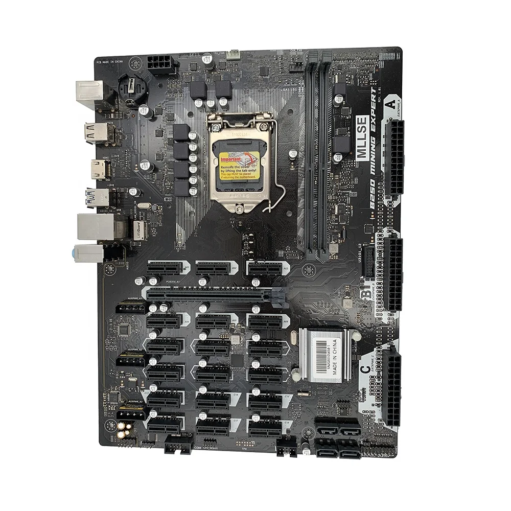 Original mining motherboard For ASUS for B250 MINING EXPERT 19...