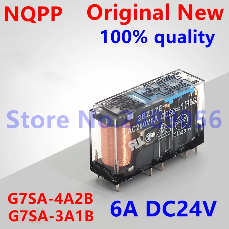 

100% New G7SA-3A1B G7SA-4A2B G7SA 24VDC 24V 6A DC24V