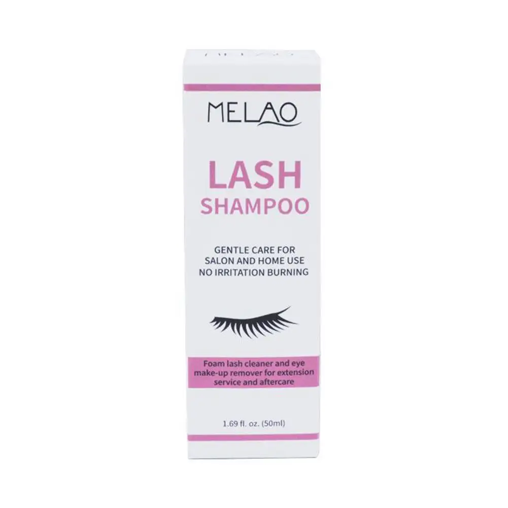 Яркий гламурный 50 мл средство для снятия макияжа с ресниц пена Шампунь насос