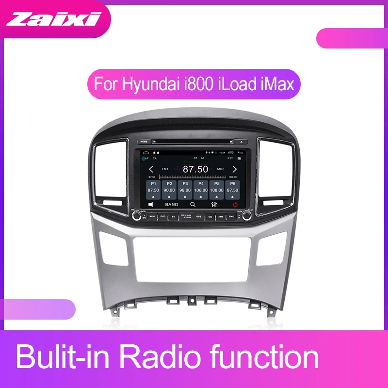 ZaiXi Android автомобильный мультимедийный плеер для Hyundai i800 iLoad iMax 2016 ~ 2019 GPS 2 Din WIFI