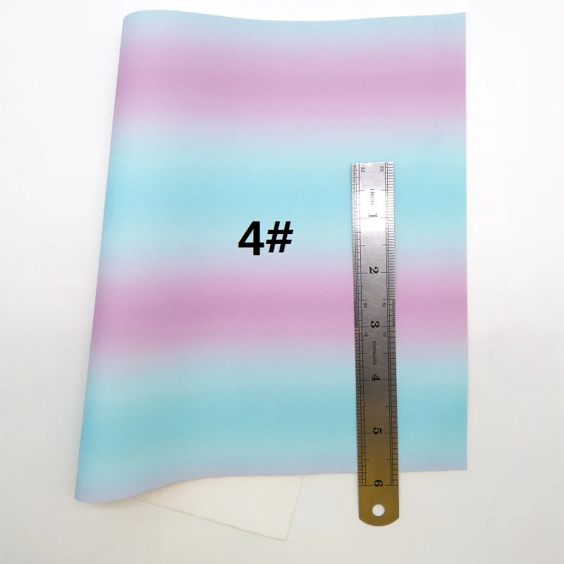 Мерцающие полосы блестящая ткань кожа Русалка Радужный принт синтетический