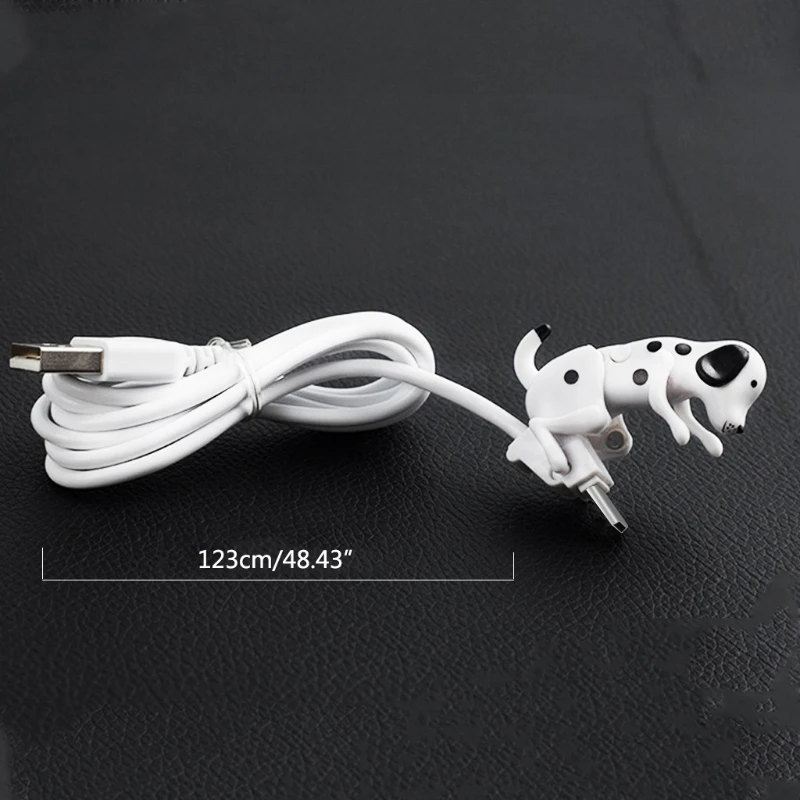 

1.2M type-c USB Phone Cable Mini Humping Spot Dog Smartphone Charging Cable Data