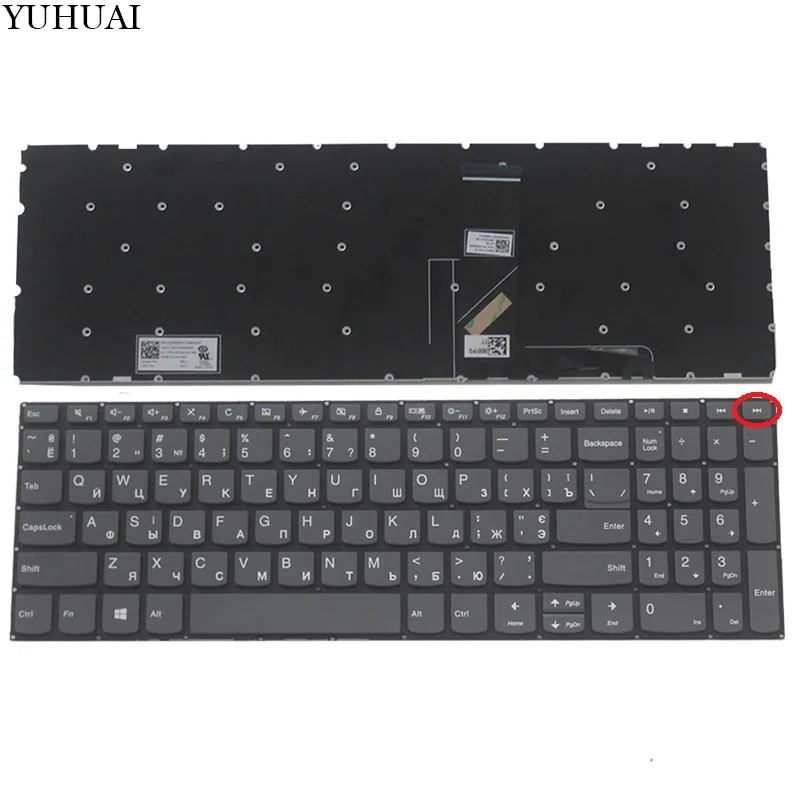 Новая русская клавиатура для ноутбука lenovo IdeaPad 330-17 330-17AST 330-17ICH 330-17IKB RU черная клавиатура без подсветки