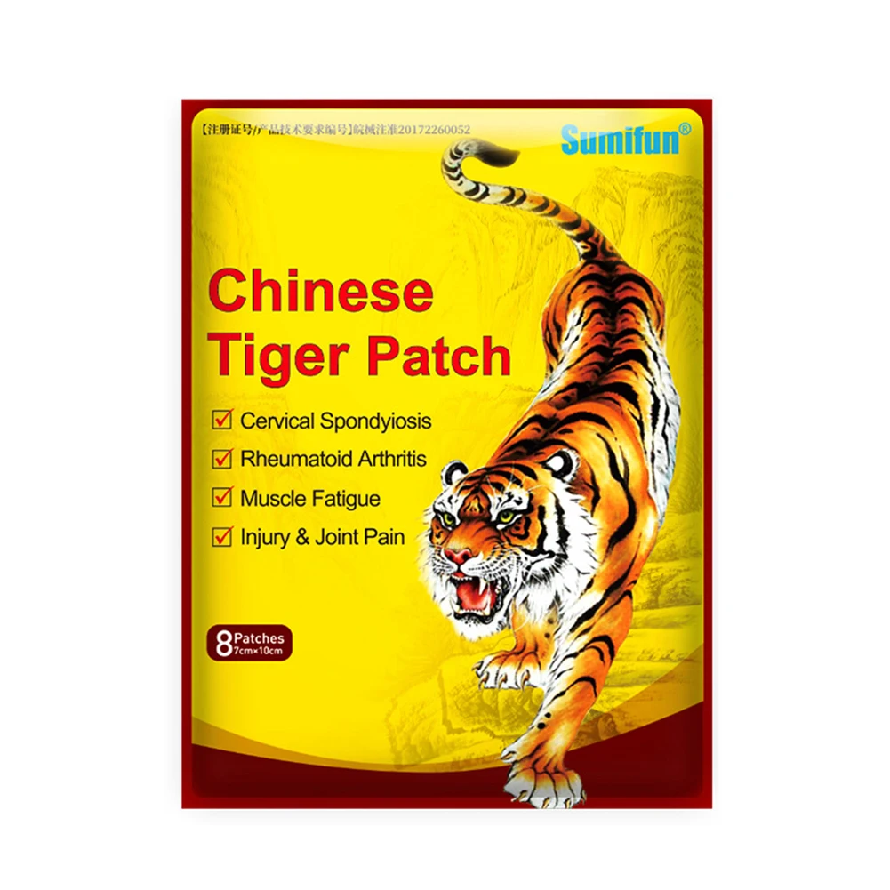 

8Pcs Hot Tiger Balm Pain Relief Patch Fast Relief Aches Pains & Inflammations Health Care Lumbar Spine Herbal Medical Plaster