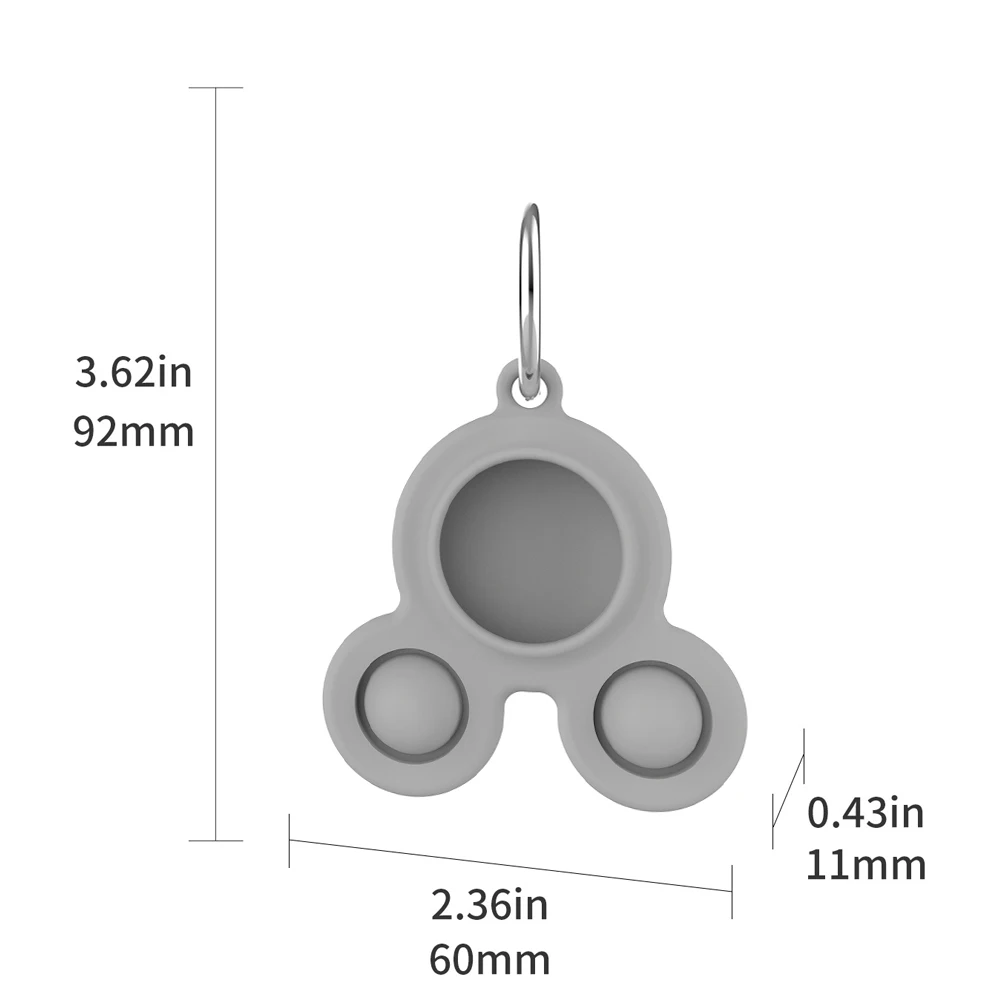 

2021 For Apple Airtag Case Silicone Protective Sleeve Cover Keychain Airtags-Tracker Cute Silicone Case For Airtags Accessories