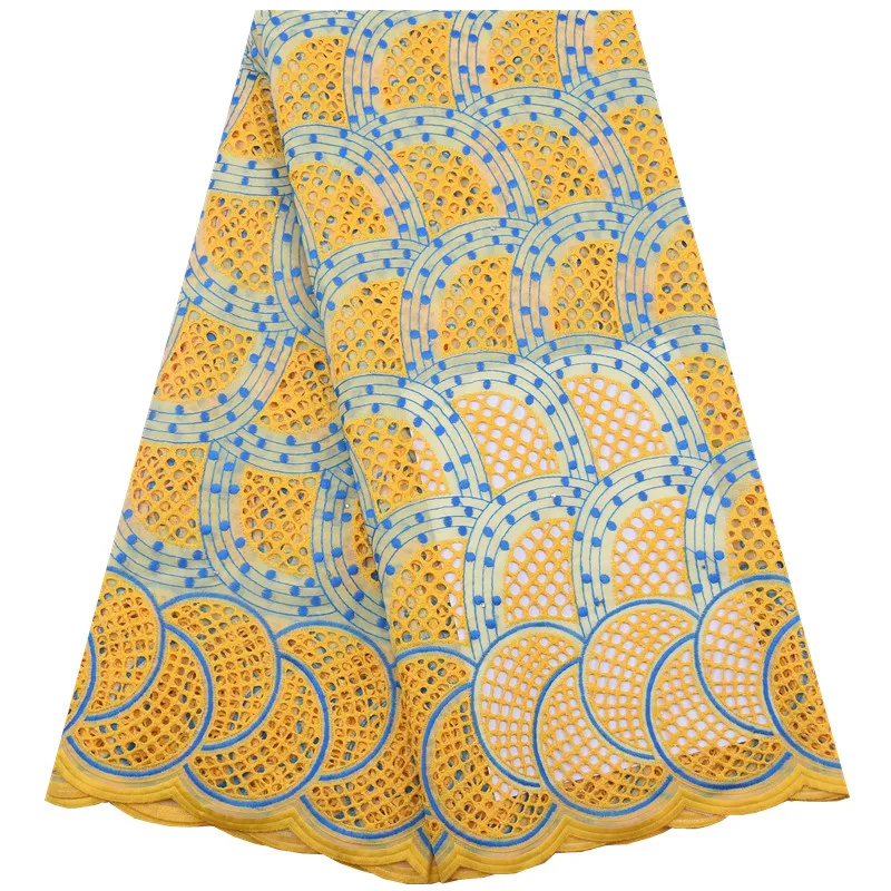 Лидер продаж африканская кружевная ткань Kalume нигерийская швейцарская хлопковая