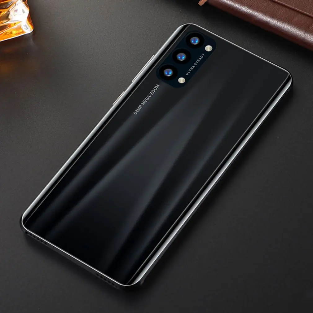 

Reno4 pro 5.8 Inch Screen Android Phone Purple Water Drop Screen Smartphone Solid Color Mobile Phone Cool Shape Fashion