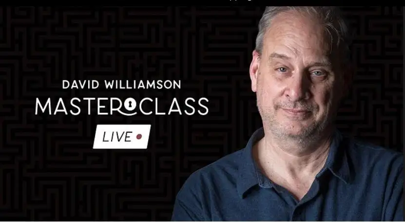 

David Williamson: Masterclass Live (Week 1,2,3) ,Magic Tricks