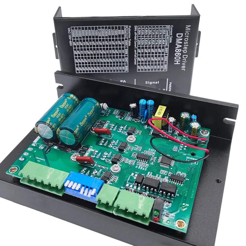 Микрошаговый драйвер DMA860H nema 34 42 AC24-80V DC24-80V двухфазный DSP | Обустройство дома