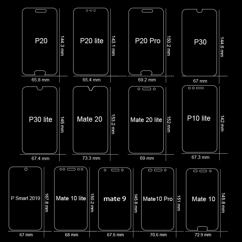 full cover tempered glass for huawei p30 p20 p10 lite pro p smart 2019 screen protector glass for huawei mate 10 20 lite pro 9 free global shipping