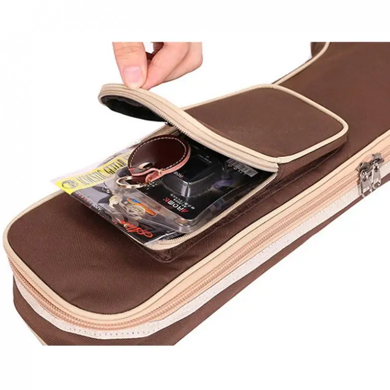 101x33x6cm oxford stoff elektrische gitarre gig bag doppel straps pad 8mm baumwolle verdickung weichen abdeckung wasserdichte rucksack free global shi