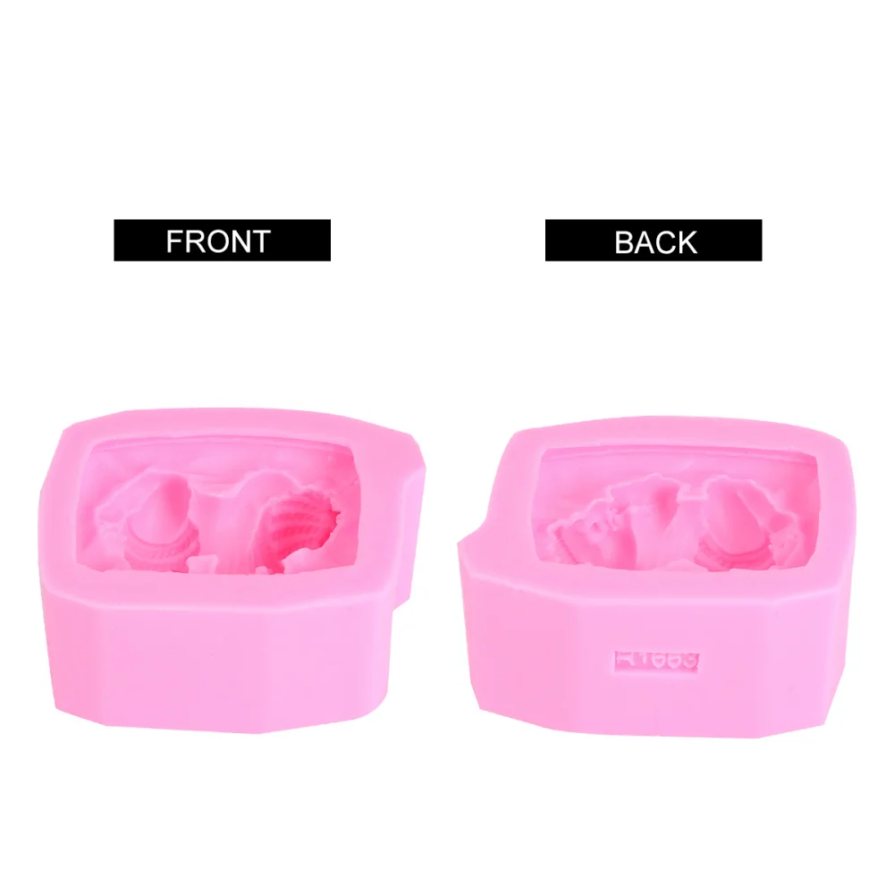 Силиконовая форма для свечи спящего ребенка инструменты украшения торта мыла