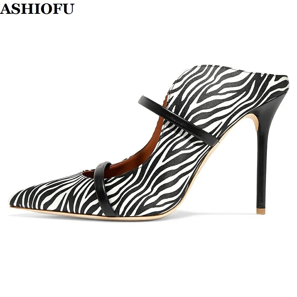 

ASHIOFU/Новинка 2020 года; Элегантные женские туфли-лодочки ручной работы на высоком каблуке; Блестящие вечерние модельные туфли с ремешком и пряжкой; Модная вечерняя обувь размера плюс