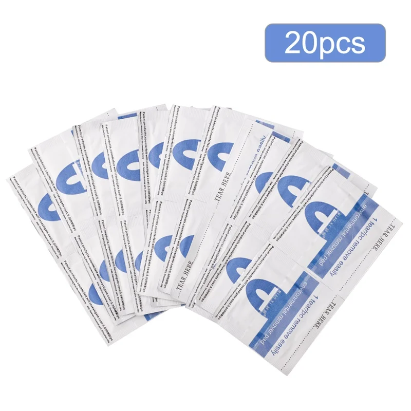 Old 20 PCS LadyMisty 100 шт для снятия лака для ногтей Обертывания для гель-лака Удаление подушечки для ногтей бумага УФ гель для ногтей коврик для очистки Маникюрный Инструмент - Цвет: Old 20 PCS
