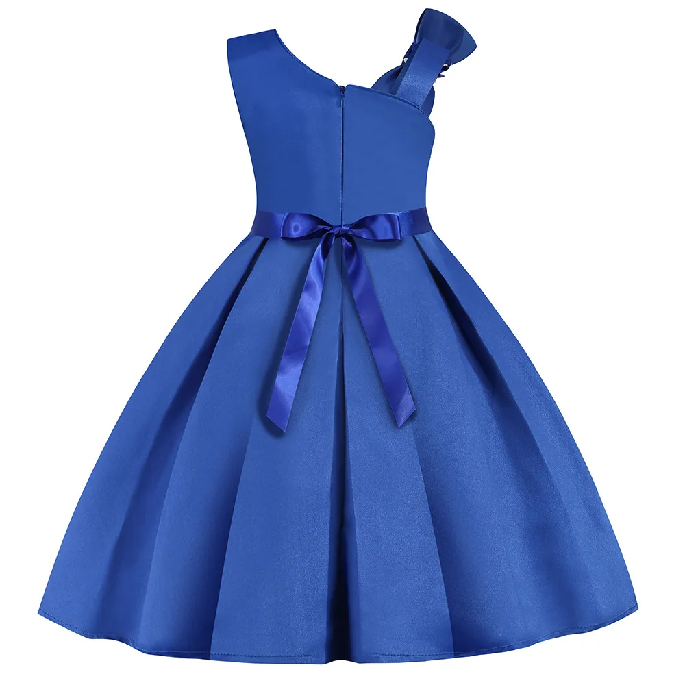 Элегантное свадебное платье для маленьких девочек детское изящное вышитое на