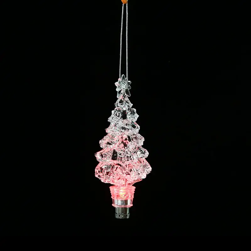 

Christmas Tree Decoration Night Light LED Luminous Glow Xmas Tree Santa Claus Faded Lights Christmas Hanging Decoration