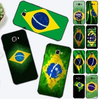 brazil brazilian flag phone case for samsung j 2 3 4 5 6 7 8 prime plus 2018 2017 2016 core