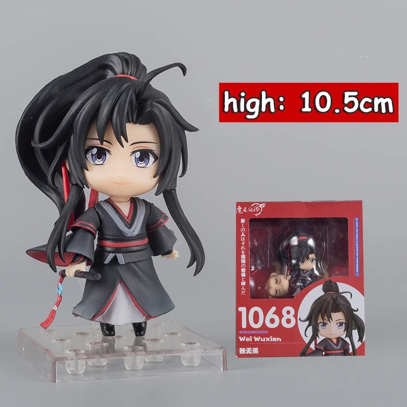 

Mo Dao Zu Shi Anime Figure Toys Wei Wuxian Yi Ling Lao Zu Figure Lan WangJi PVC Action Figure Q Ver. Collectible Model Toy Doll