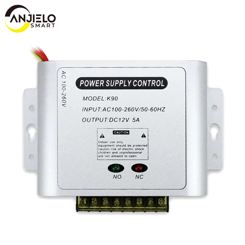 

Door Access System Electric Power Supply Control AC 100-260V DC 12V 3A Miniature Power/Electric Lock Power/Access Control System