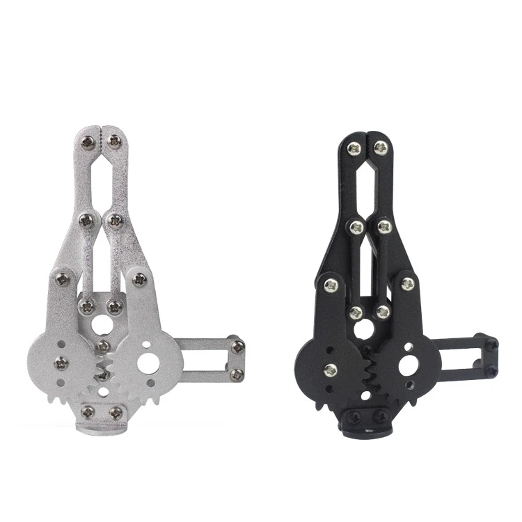 2 dof рука робота Grampo Garra De Metal Pata MecâNica Metal/Clipe braso RobóTico compativel Com MG995 996 Para Arduino