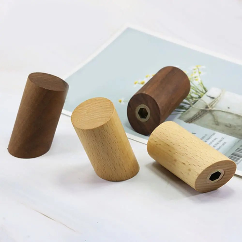 Вешалка для хранения из натурального дерева настенные крючки пальто