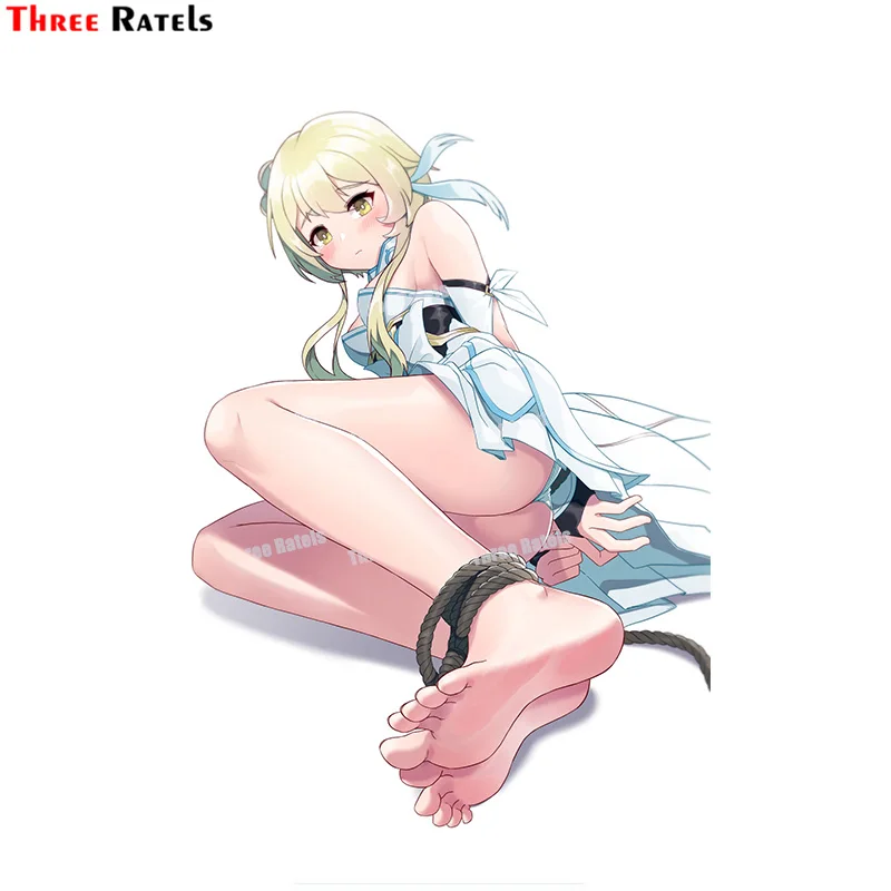 

Three Ratels A158 Sexy Girl Adventure Game Lumine Genshin Impact DIY Luggage Notebook Water Cup Skateboard Toy Sticker Car Decal