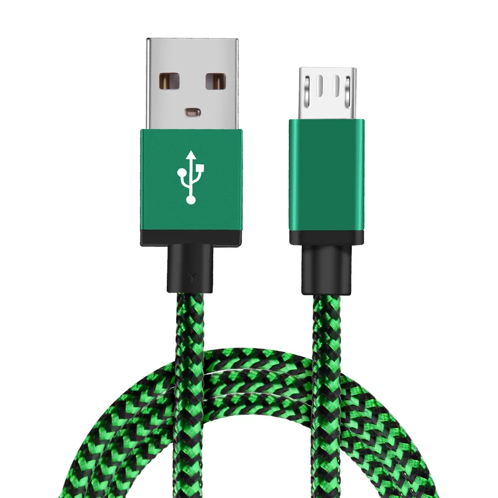 Микро USB кабель для быстрой зарядки и оплетенный провод для Samsung S7 S6 huawei Xiaomi Redmi Note 5 Pro 4 Android Microusb телефонных кабелей