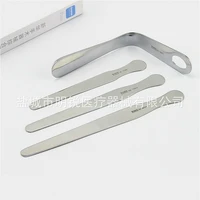 141618cm straight medical stainless steel tongue depressor right angle tongue depressor ent instruments