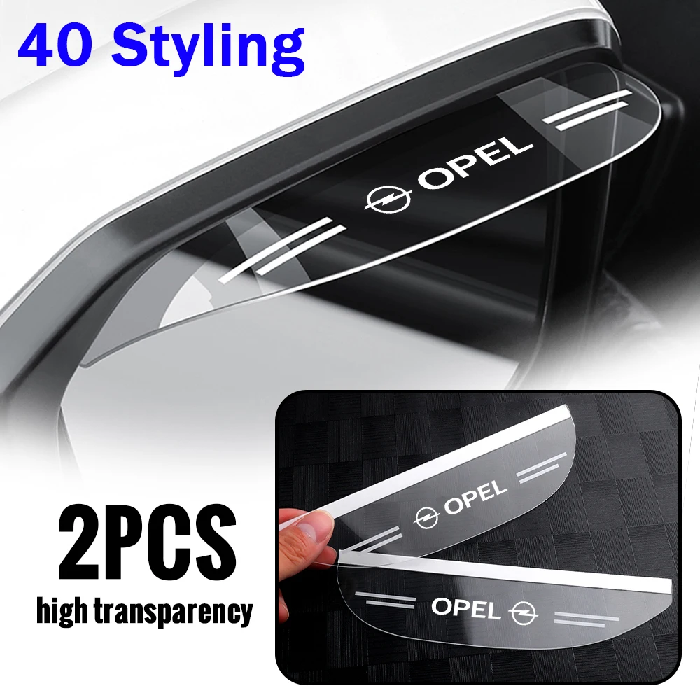 

Car Rearview Mirror Rain Eyebrow Protection Cover Stickers for Opel Astra H G J Antara Vectra Mokka Meriva Insignia Zafira Corsa