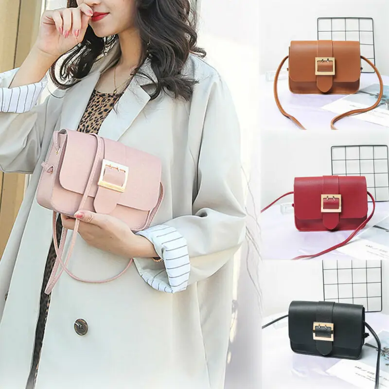 Женская кожаная сумка через плечо различных цветов дорожная женская | Багаж и