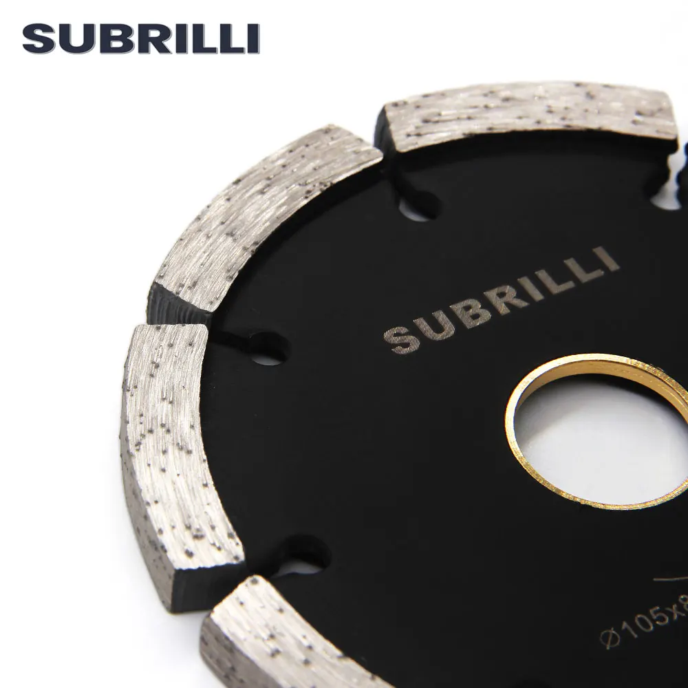 Алмазный точечный пильный диск SUBRILLI 4 дюйма канавочный инструмент для бетона