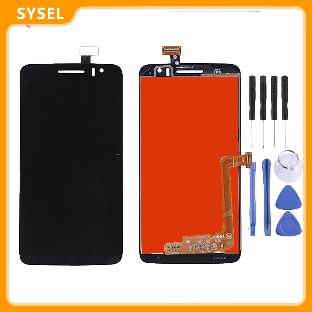

5.5'' For Alcatel One Touch Scribe OT8008 8008 8008D LCD Display Digitizer Screen Touch Panel Glass Assembly + Tools