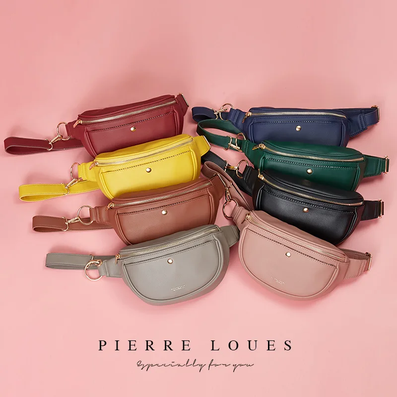 Поясная Сумка бананка для женщин забавная Сумочка денег и телефона Женский