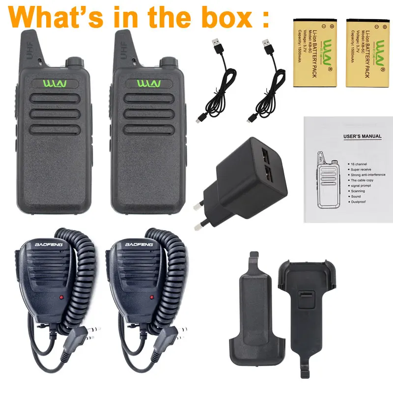 WLN KD-C1 мини иди и болтай Walkie Talkie UHF приемно-передающая радиоустановка 5 Вт мини Портативный 2 Way Радио УВЧ 400-470Mh радио иди и болтай Walkie Talkie - Цвет: 2PSAnd2psmicrophone