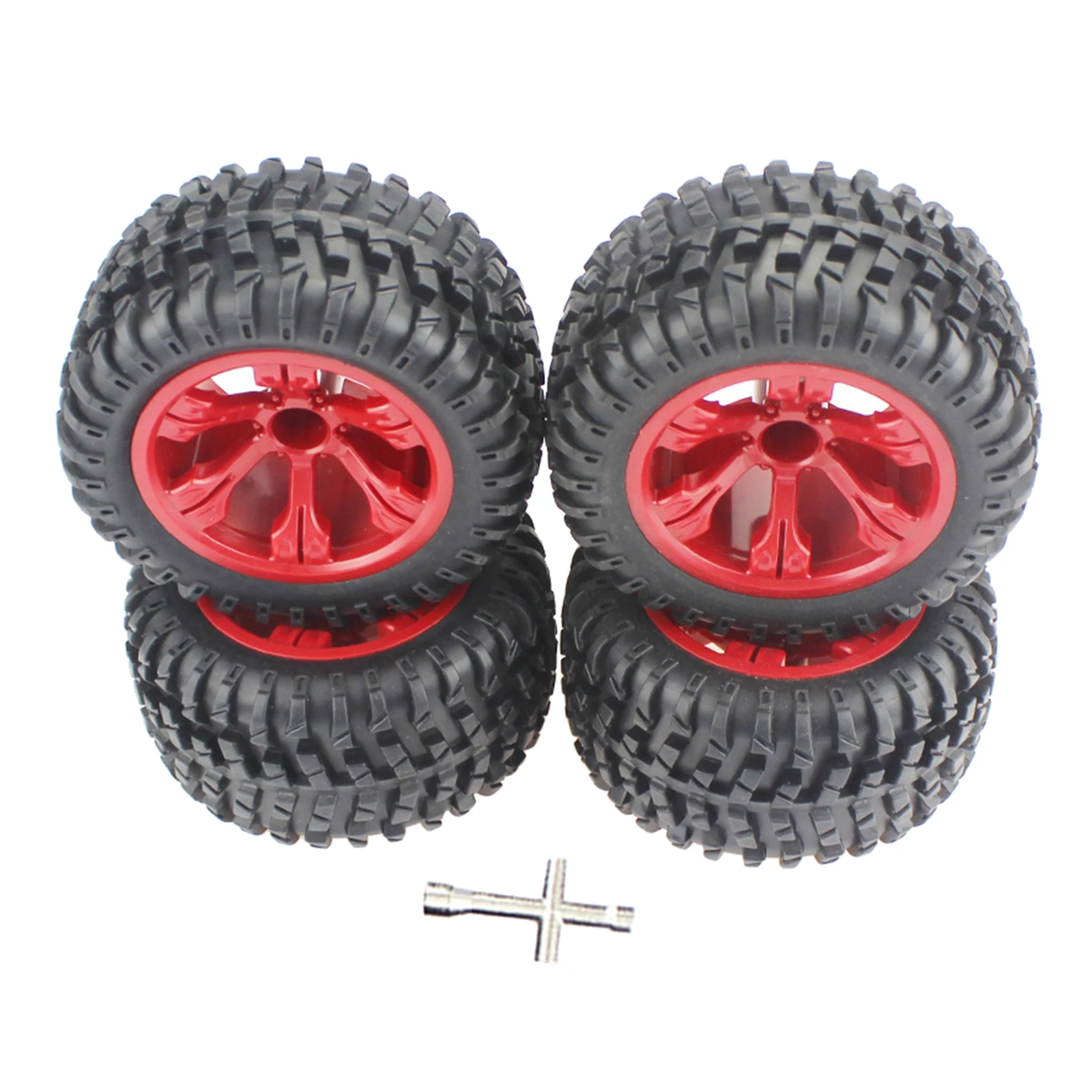 

4 шт шин 110 см для Wltoys 12428 124019 12427 1/12 масштаба Р/У Машинки обновления