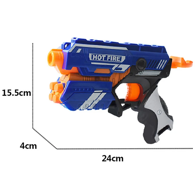 Мини-игрушечный пистолет ручной из мягкой пули сверхдальний военная модель