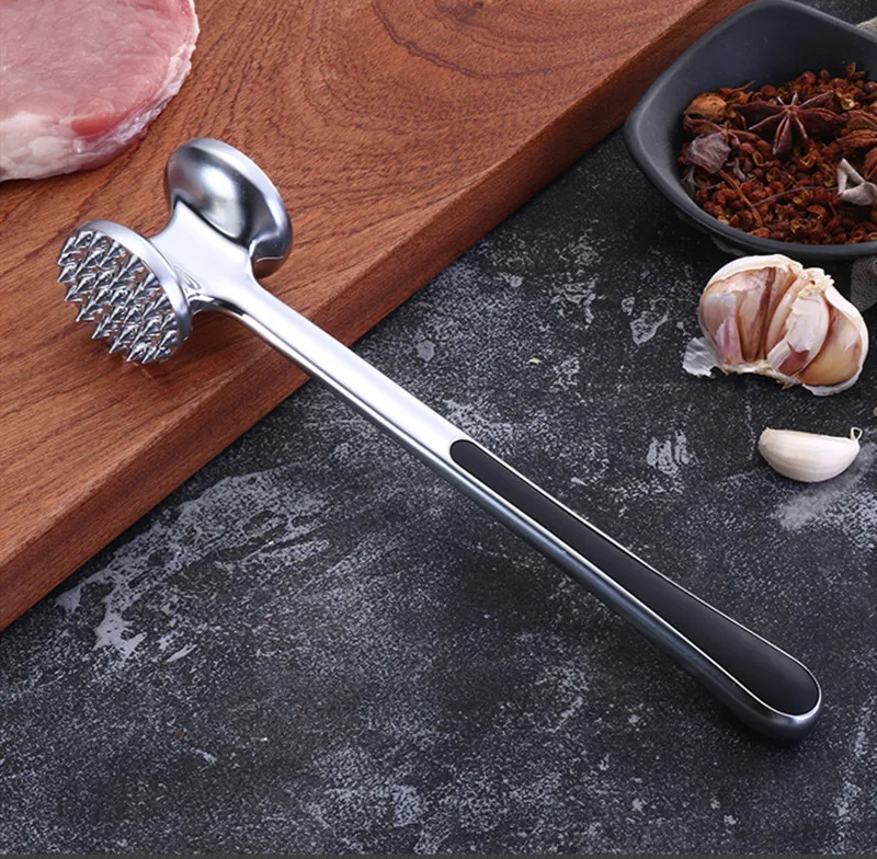 Zinc Alloy Meat Hammer Loose Pork Chop Steak Flesh Floss Tender Creative Kitchen Tool | Дом и сад