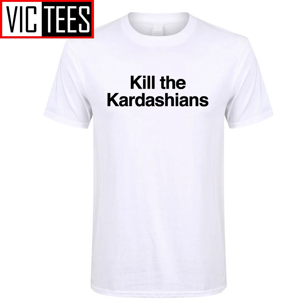Мужская футболка Kill The Kardashians из органического хлопка для рассекания Ким Кайли