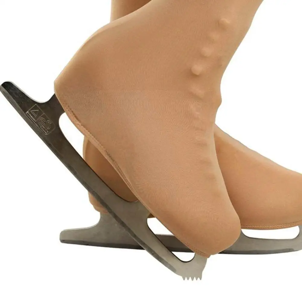 

2021 New Figure Skating Pantyhose Padded Shoes Foot Socks Pants Ski Girl Gifts Women Tight Buckle Skating Skate Underwear S Z0W0