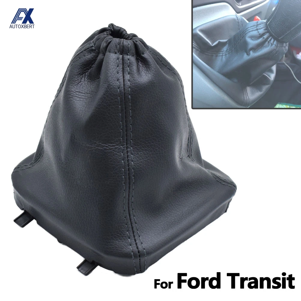 Защитный чехол на багажник Black Stitch Gear Stick Gaiter Gaitor из искусственной кожи для Ford Transit