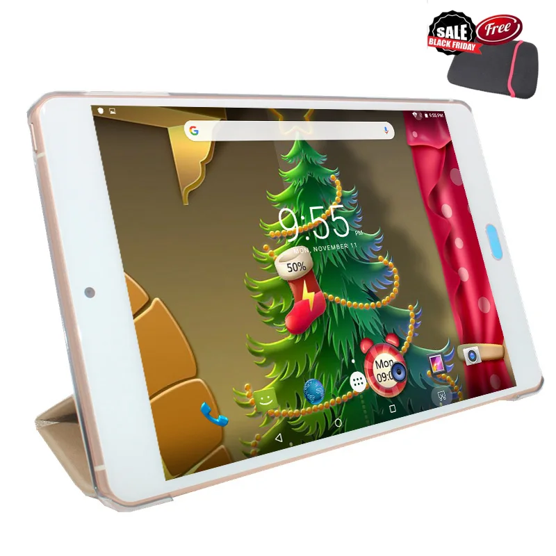 8 дюймовый ультра-тонкий Andriod 6,0 Tablet PC Dual SIM карты памяти, Процессор MTK Helio X20 Deca Core, 3 ГБ+ 16 Гб 2048x1536 retina экран флип-чехол