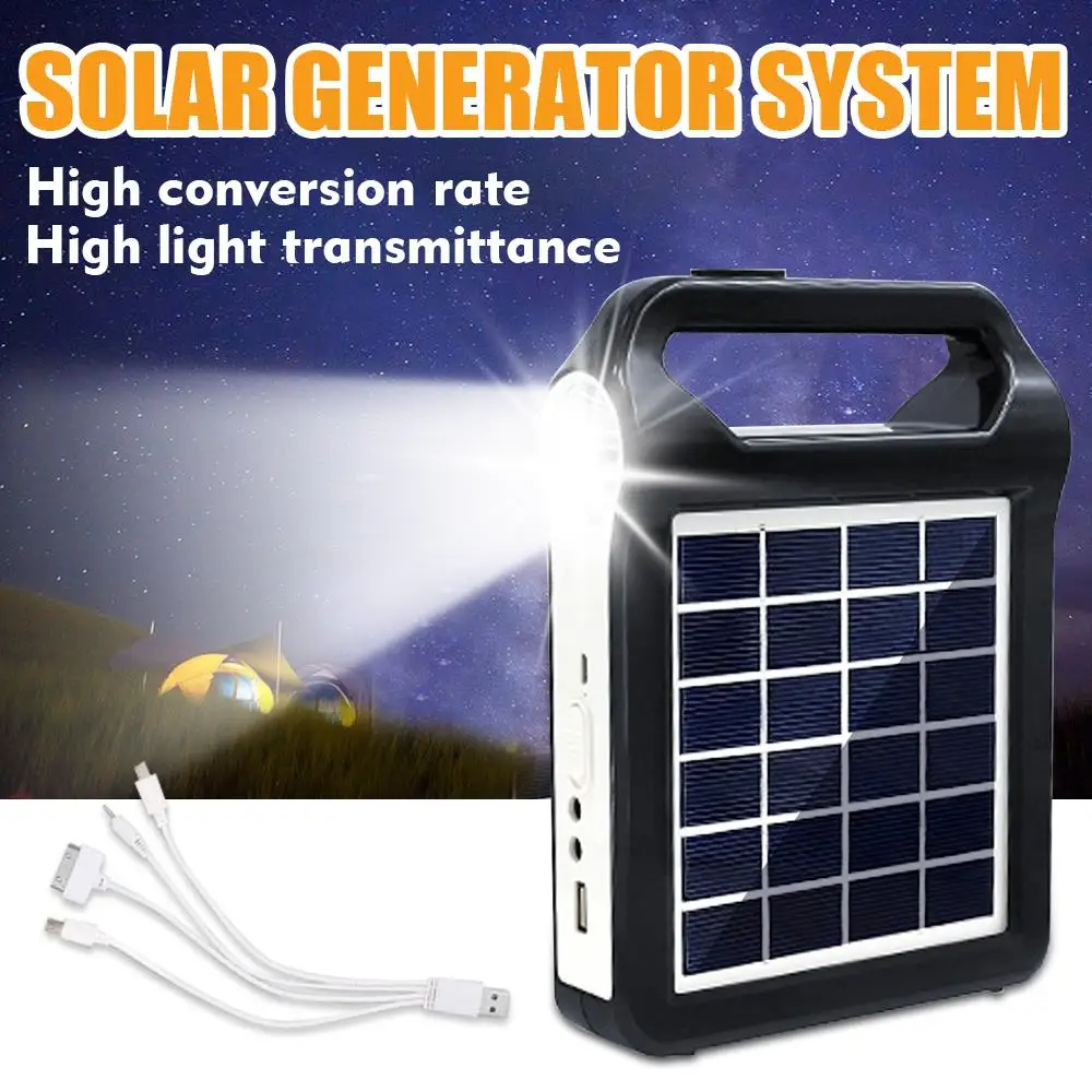 Многоразовая солнесветильник регулируемая Солнечная лампа фонарик для кемпинга