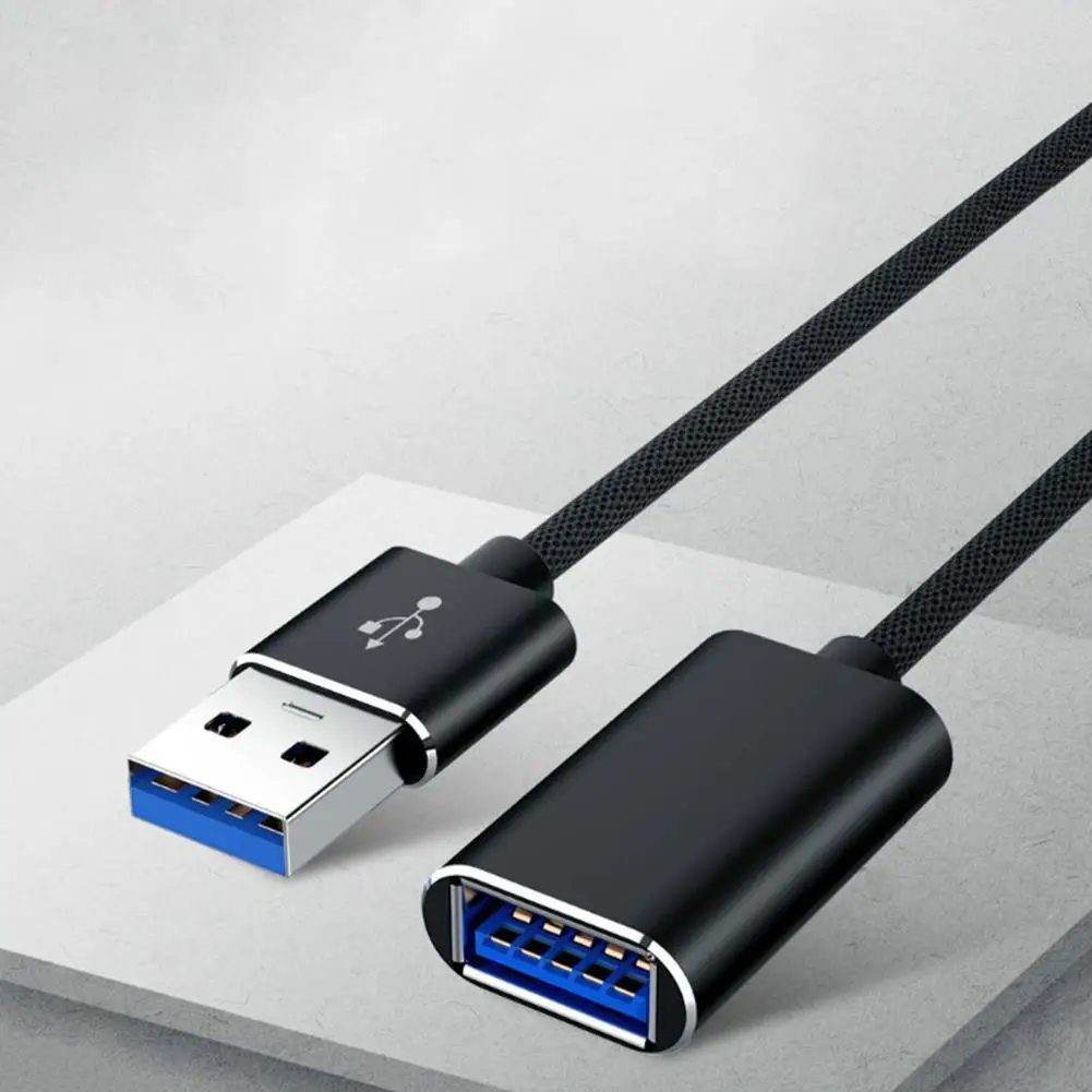 

USB Extension Cable Cord Super Speed USB 3.0 Cable Female Data 1m Cable computer 2m Sync to Extender Extension USB cable Ma I7I9