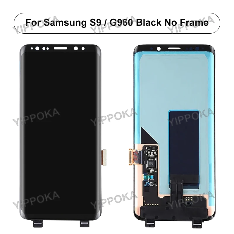 Pantalla LCD Super Amoled para Samsung Galaxy S9, digitalizador de pantalla t&aacute;ctil G960F para Samsung S9 Plus, piezas de repuesto-5