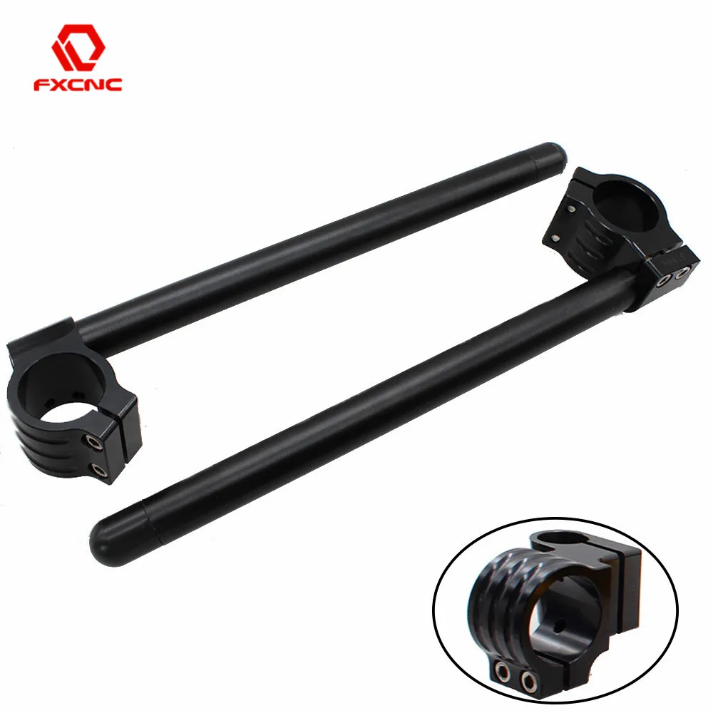 

Motorcycle Handlebar Clip On Clip-ons Fork Handle Bar Head Clamp Tube 31 33 35 36 37 38 39 41 43 45 48 50 51 52 53 54 55mm