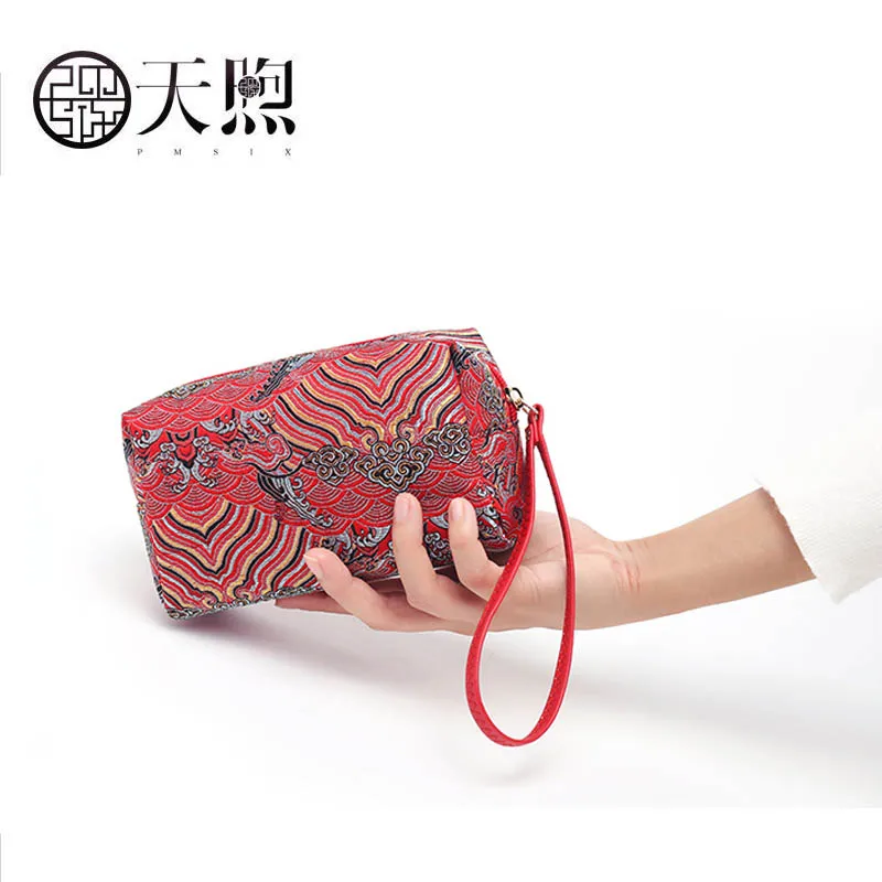 PMSIX 2020 New women canvas bag fashion handbags famous brands embroidered small quality clutch bags | Багаж и сумки