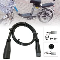 3 pin 60cm ebike motor extension cable waterproof wheel motor extension cable 1000w for electric bicycle kit