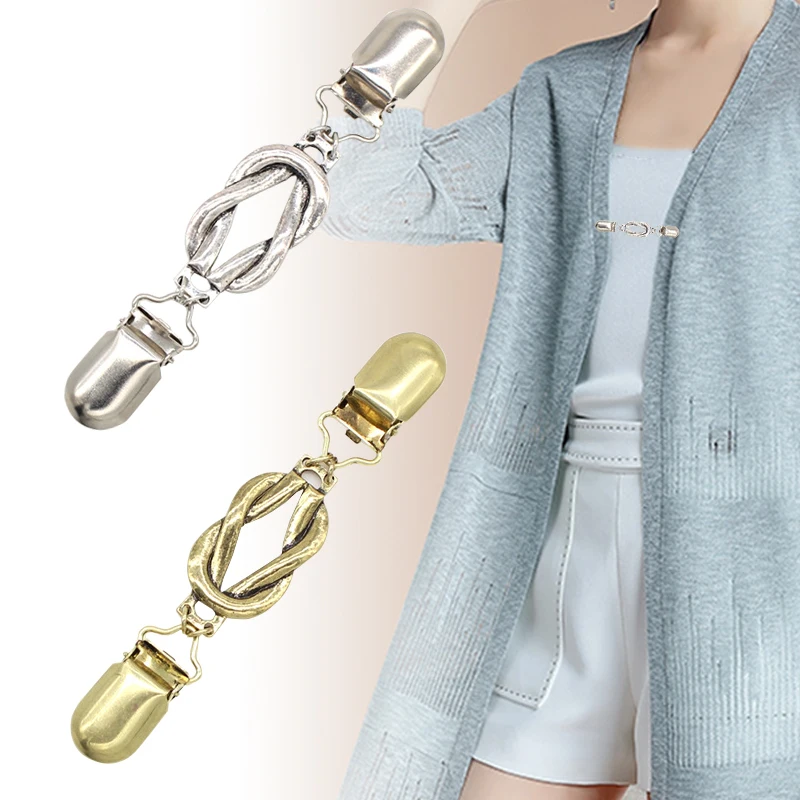 Зажимы для кардиганов рубашек застежки женщин жилет свитер шаль утка зажимы в